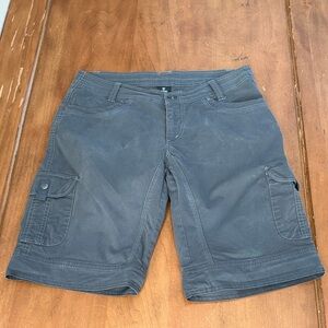 Kuhl  Gray Cargo Shorts Size 8